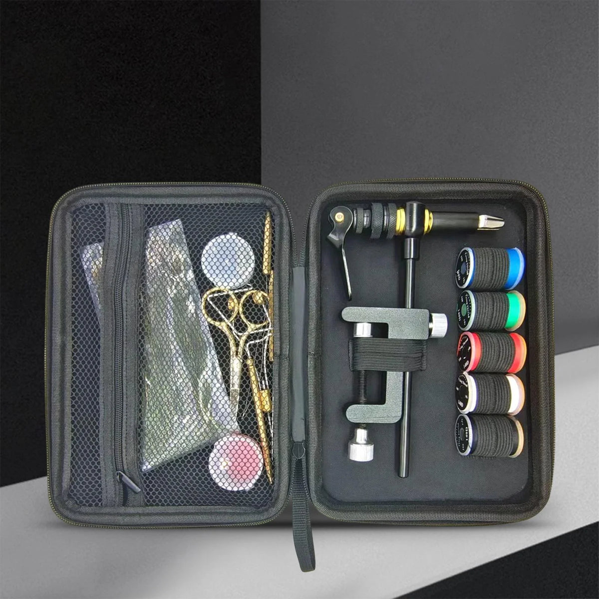 Multifunction Rotary Fly Tying Vise T9758