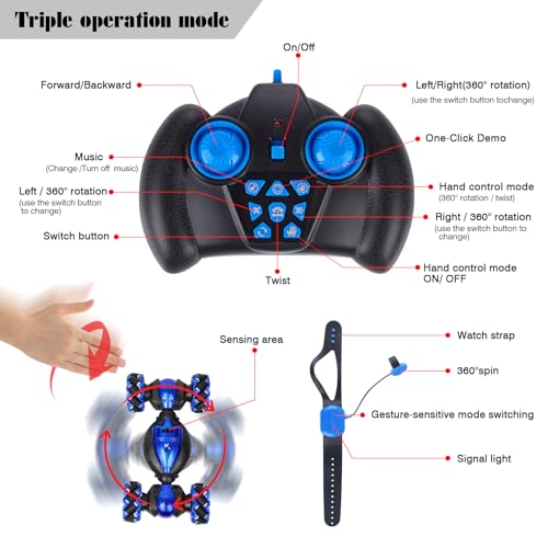 Gesture Sensing RC Stunt Car K38255
