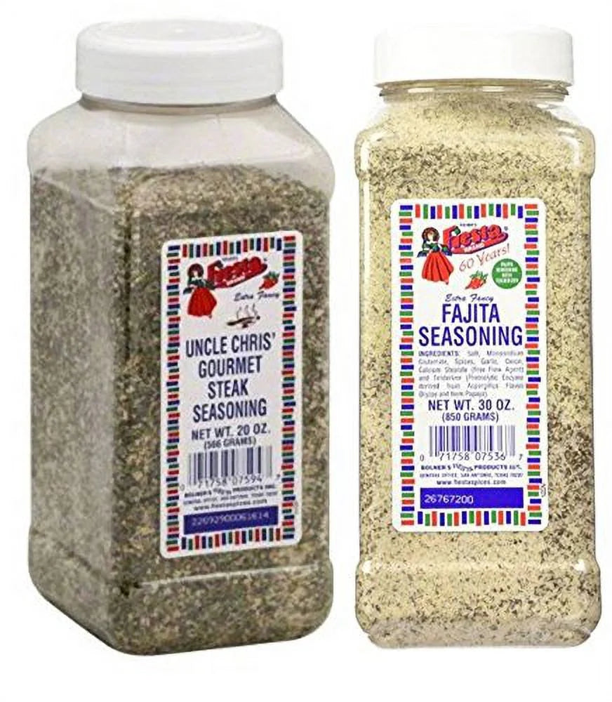 20-30 Oz. Steak and Fajita Seasoning Bundle Q547