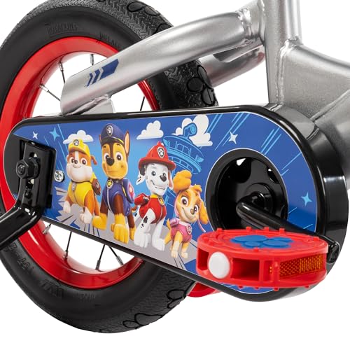 Paw Patrol Kids Bike 12/16 Inch, Tricycle with LED Lights, 3-Wheel Balance Scooter with LED Lights Z25608