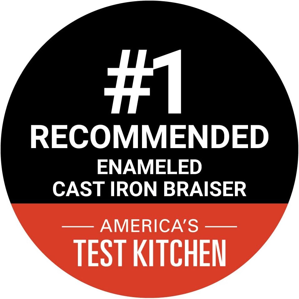 Enameled Cast Iron Braiser, 3.5 qt. P348