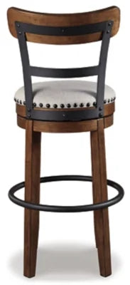 Brown Bar Height Bar Stool L399