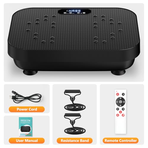 Vibration Plate Exercise Machine with 330 Lbs Capacity G4981