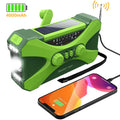 4000mAh AM FM NOAA Hand Crank Solar Emergency Radio with Flashlight R4340