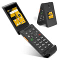 S22 Smart Flip Phone Unlocked 16GB 2.8 Touchscreen Rugged Cell Phone Android 11 IP68 Water Resistant 4G LTE GSM Q186350
