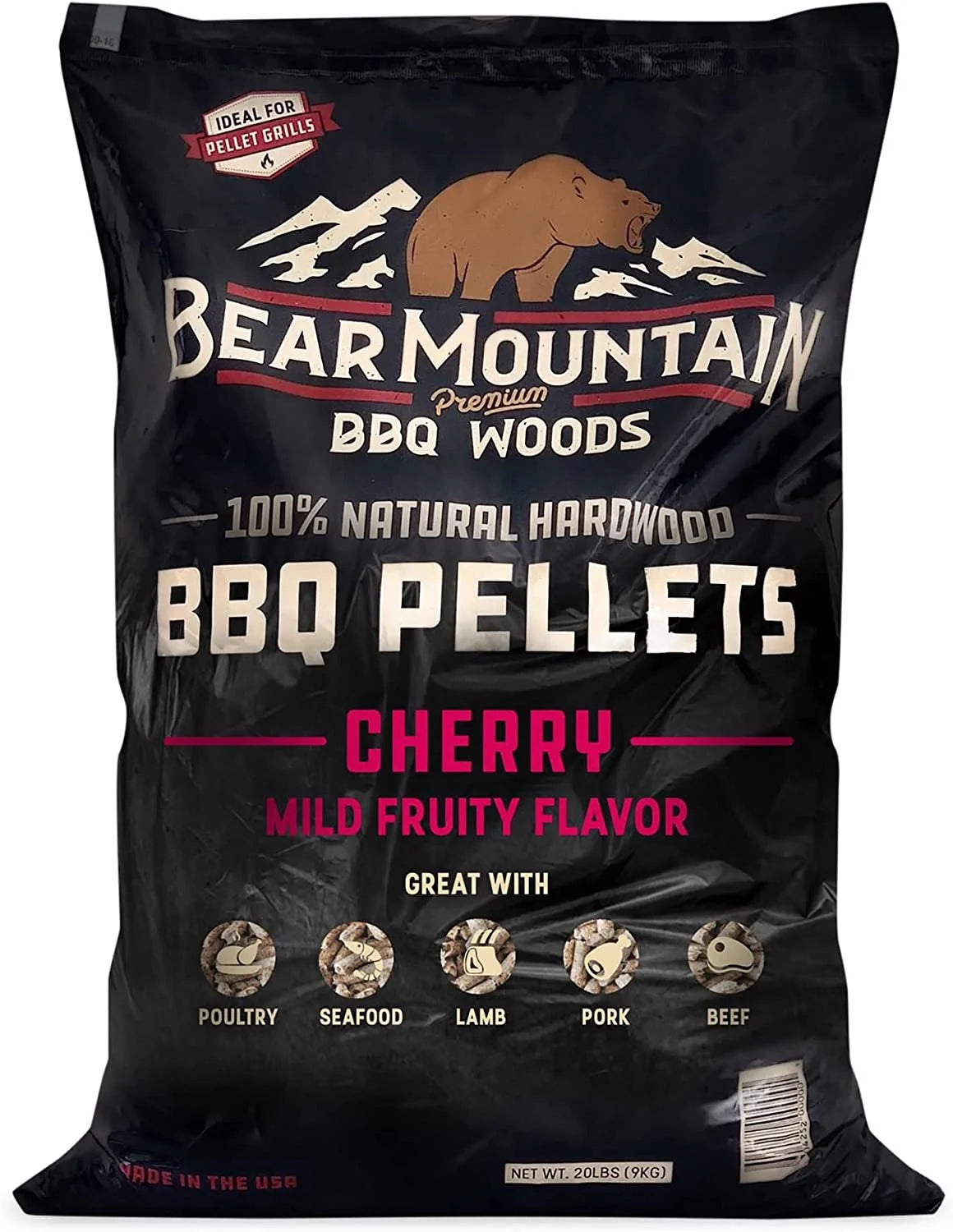20 Pounds 2 Pack Cherry BBQ Smoker Pellets Y125