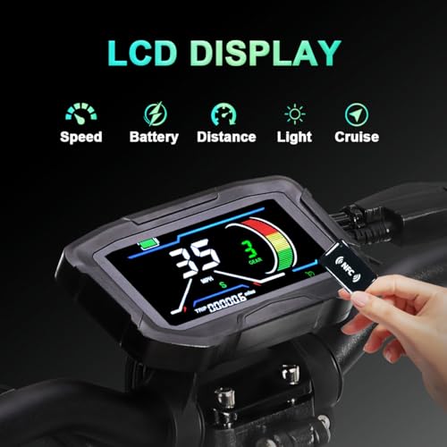 1200W Electric Scooter with 52V Battery, 10" Off Road Fat Tires O948