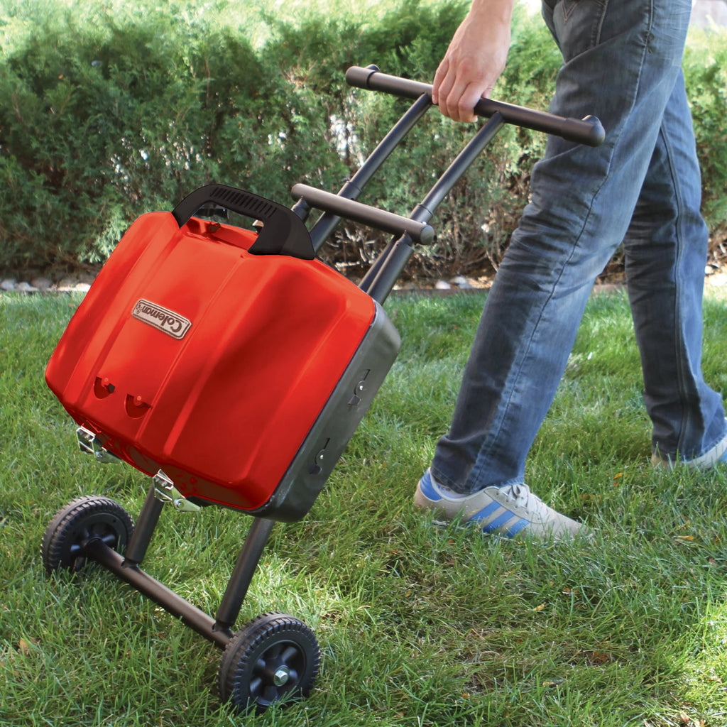 Coleman Portable 1-Burner Propane Grill, Red T51876