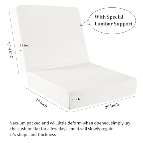 Memory Foam Lumbar Support Pillow with Seat Cushion A716