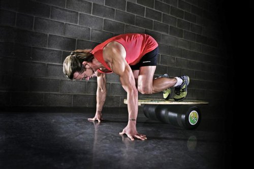 Balance Board with Non-Slip Deck and Roller E684327