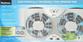 White Digital Window Fan V115891