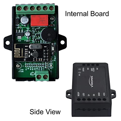 One Door Access Control Swinging Door 600lbs Maglock with Outdoor Keypad Reader Mini Controller EM Card Wireless Receiver PIR Kit M217