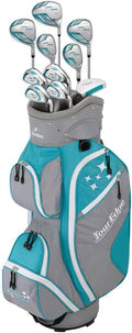 Turquoise Grey White Petite Full Set Q829