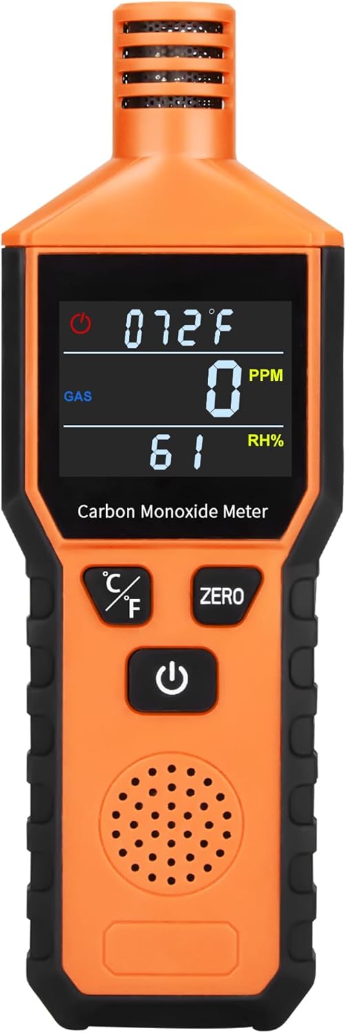 Portable Carbon Monoxide Detector Battery Powered Handheld Meter B51869