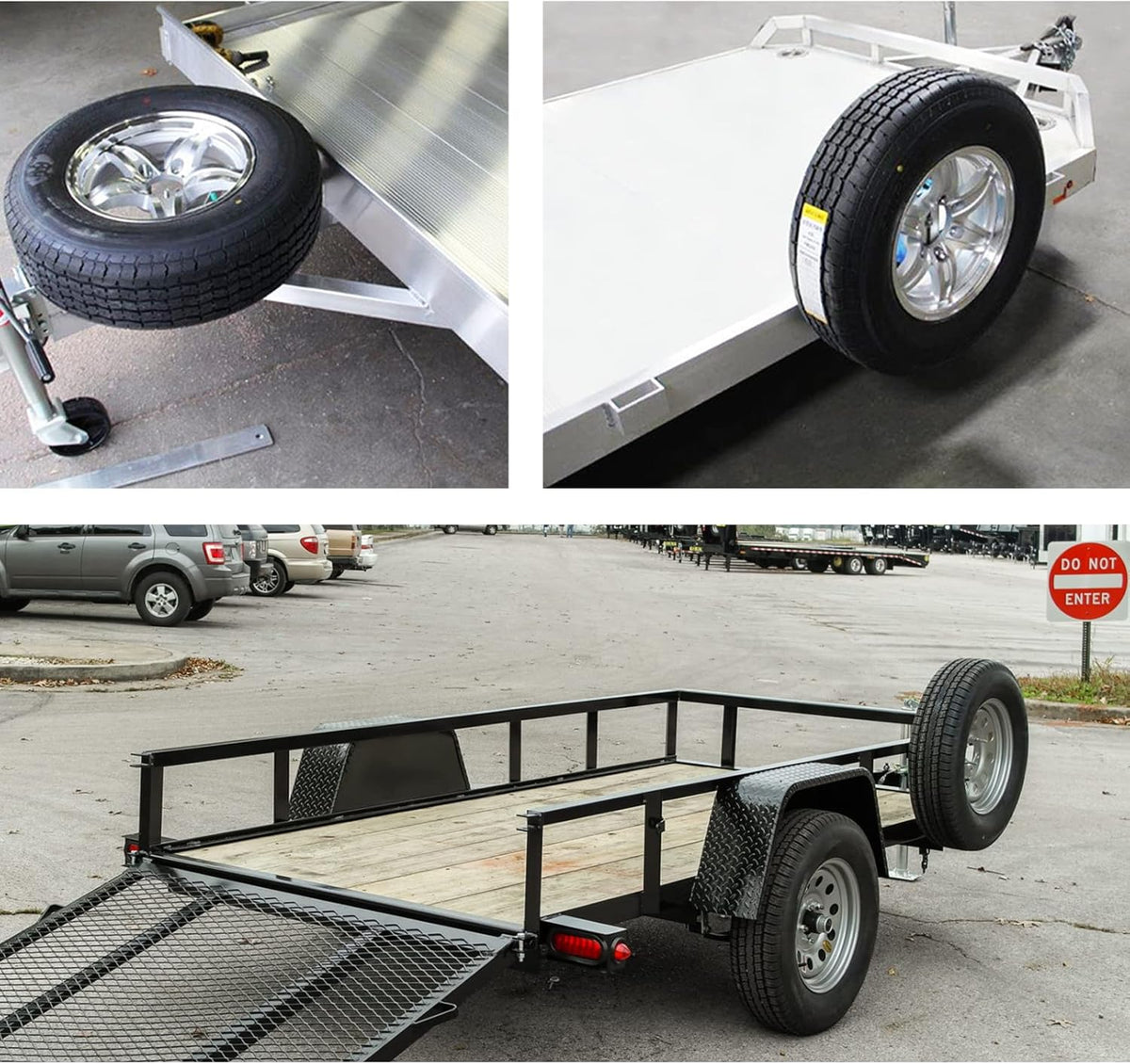 Spare Tire Carrier Trailer Mount J71573