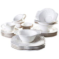 20-Piece White Dinnerware Set F9423