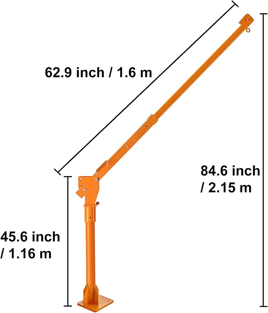 Truck Crane Frame with Adjustable Telescopic Boom R91883