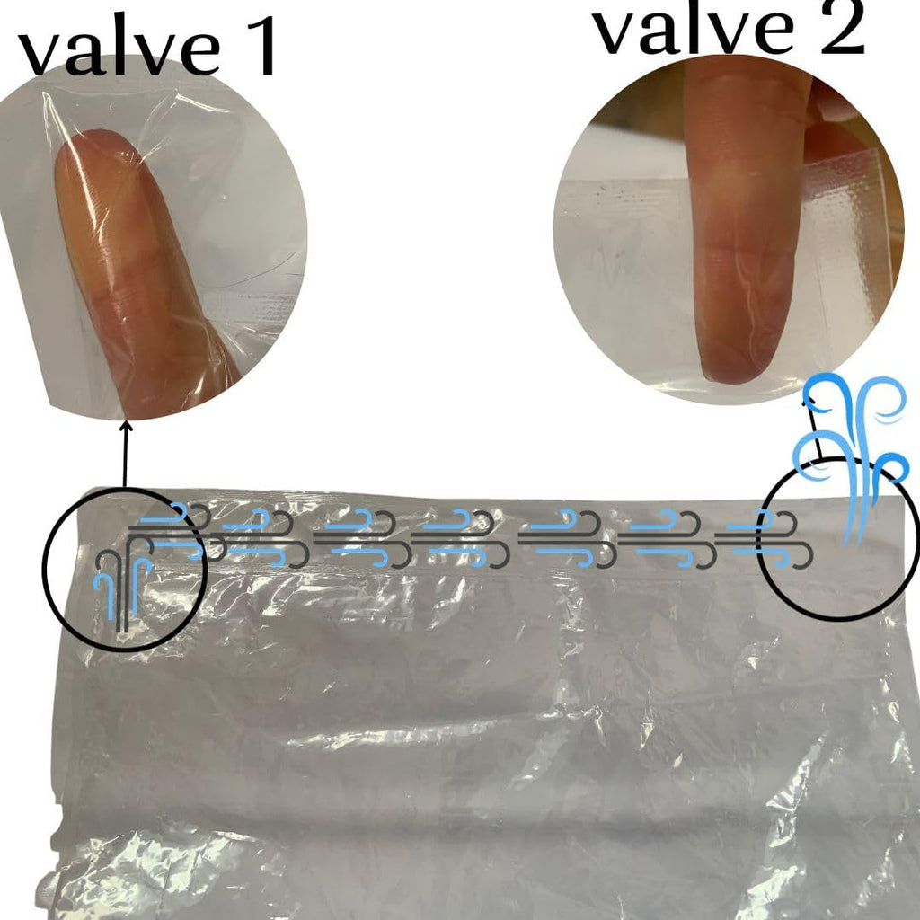 8 Space Saver Bags Roll-Up Compression Packing U78218
