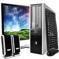 Desktop Intel Core 2 Duo 2.4GHz 4GB RAM 500GB HDD DVD Windows 10 Home 19" Monitor Keyboard Mouse Speaker Bundle S149188