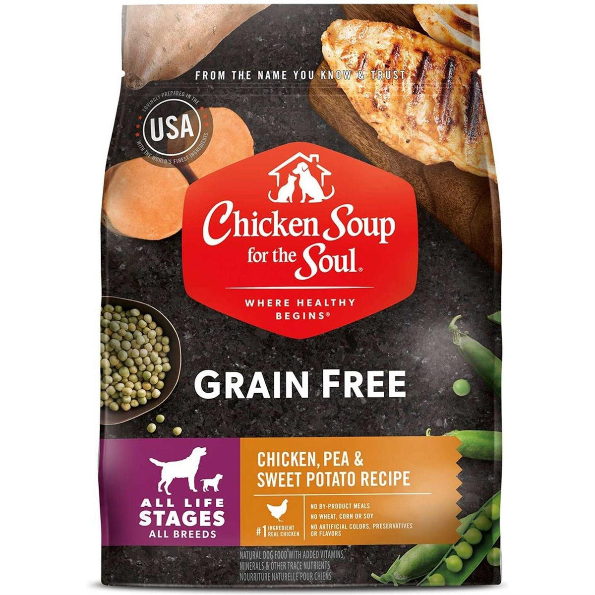 Grain Free Pea Sweet Potato Dry Dog Food R342470