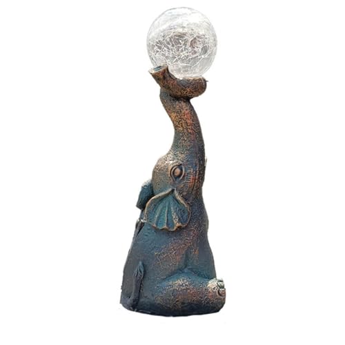 Bronze Elephant Garden Statue J71298