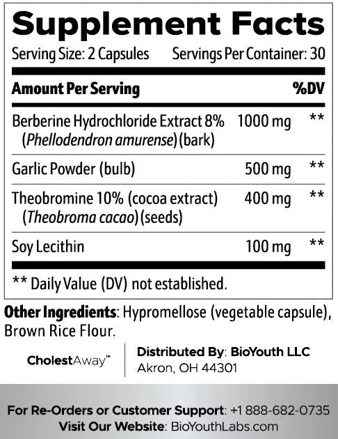 100% Natural Cholesterol Supplement R435256