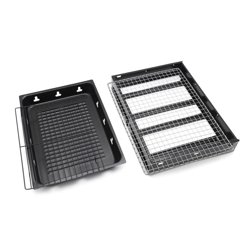 Compact Charcoal Barbecue Grill Camping Cooker B88224