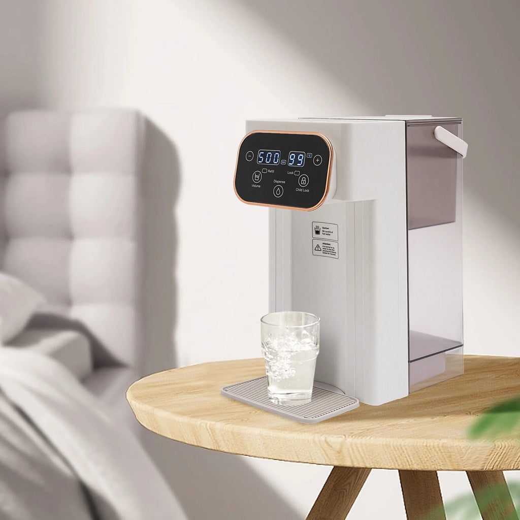 1500W Electric Kettle Hot Water Dispenser with Filter LCD Panel S408298