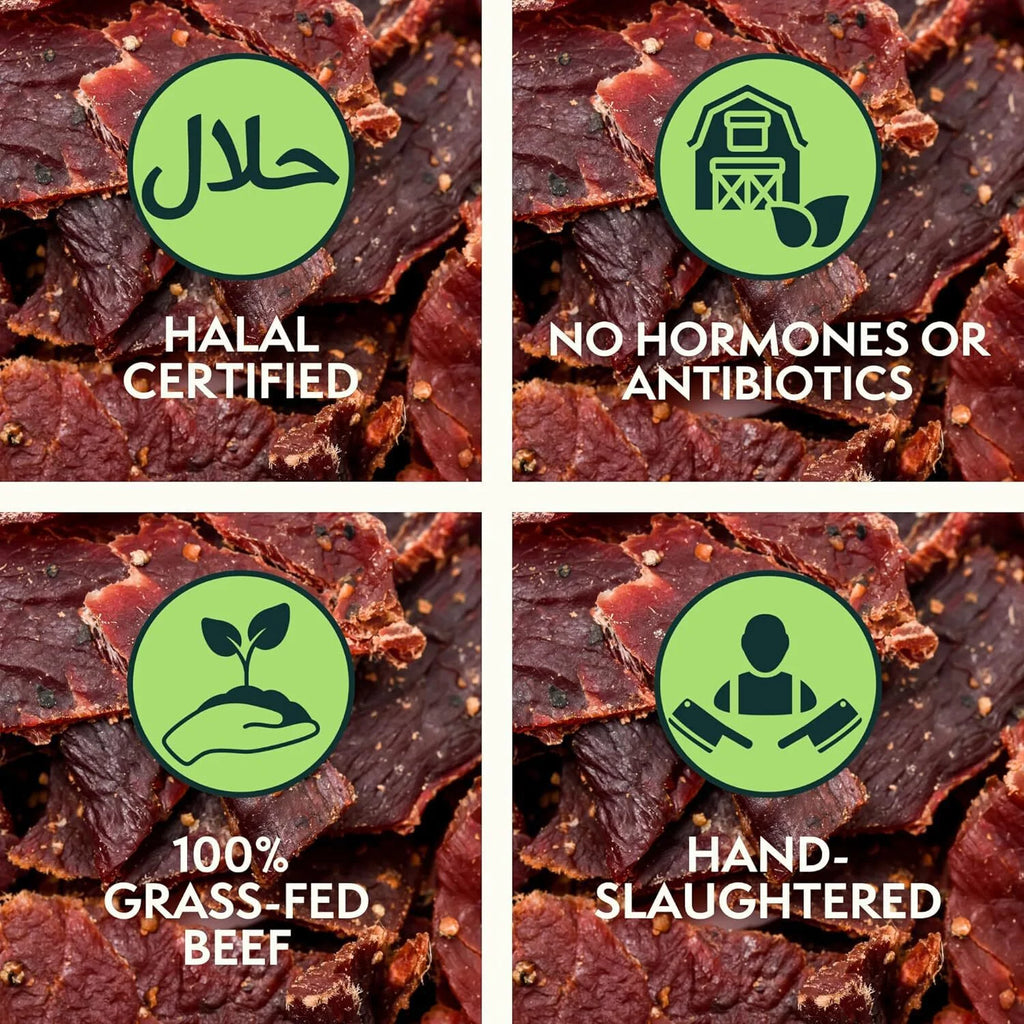 3 Pack 3 Oz. Grass-Fed Beef Jerky Strips J68176