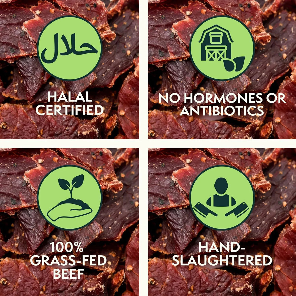 3 Pack 3 Oz. Grass-Fed Beef Jerky Strips J68176