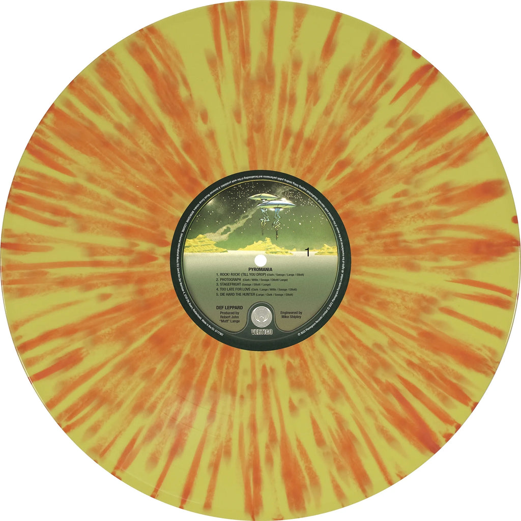 Orange & Yellow Splatter Vinyl LP C497670