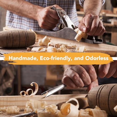 6 Panel Natural Wood Room Divider K385