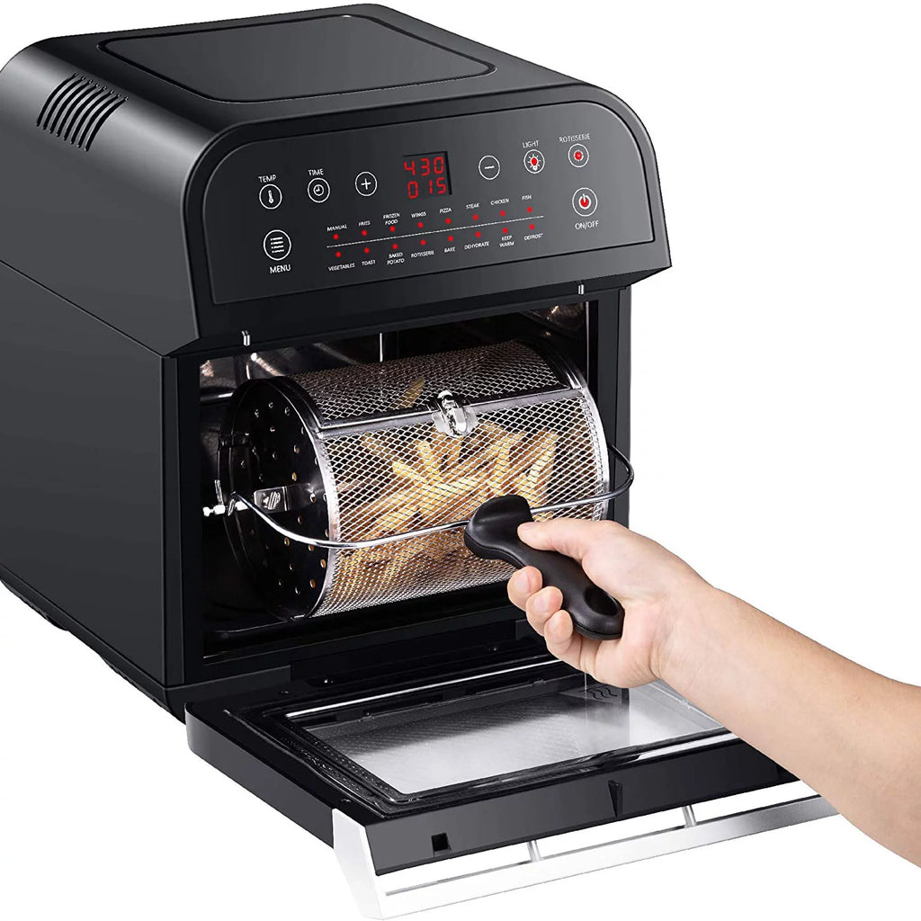 12.7-Quart Electric Air Fryer Black T83976