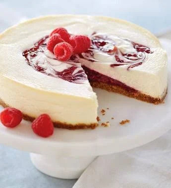 Raspberry Cheesecake Baked Goods F8580
