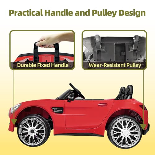 24V Battery Powered Two Seater Ride On Car with Remote Control Q933