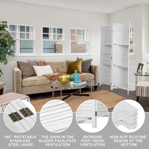 4 Panel Folding Room Divider A127869