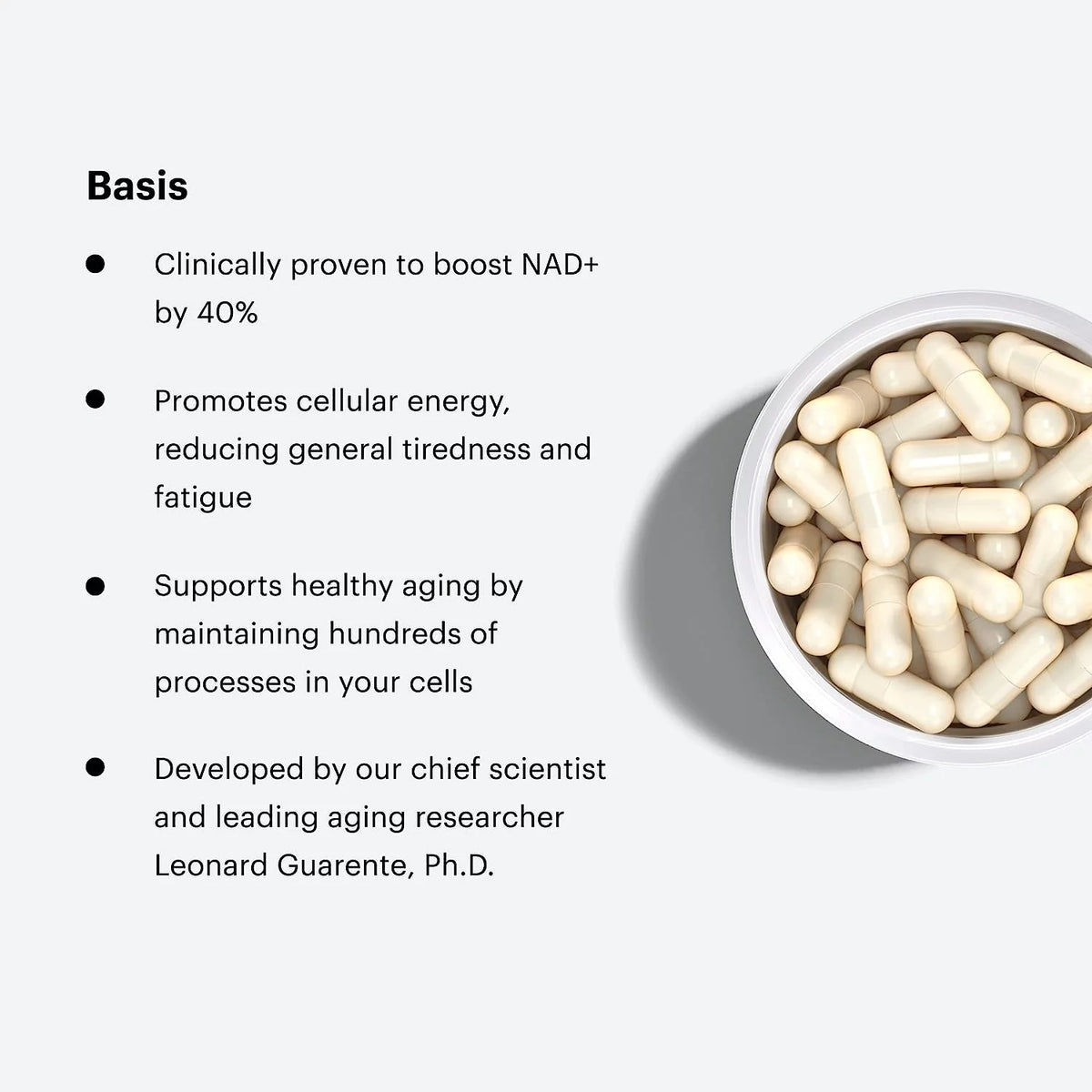 NAD+ Supplement 250mg 60 Capsules P2200