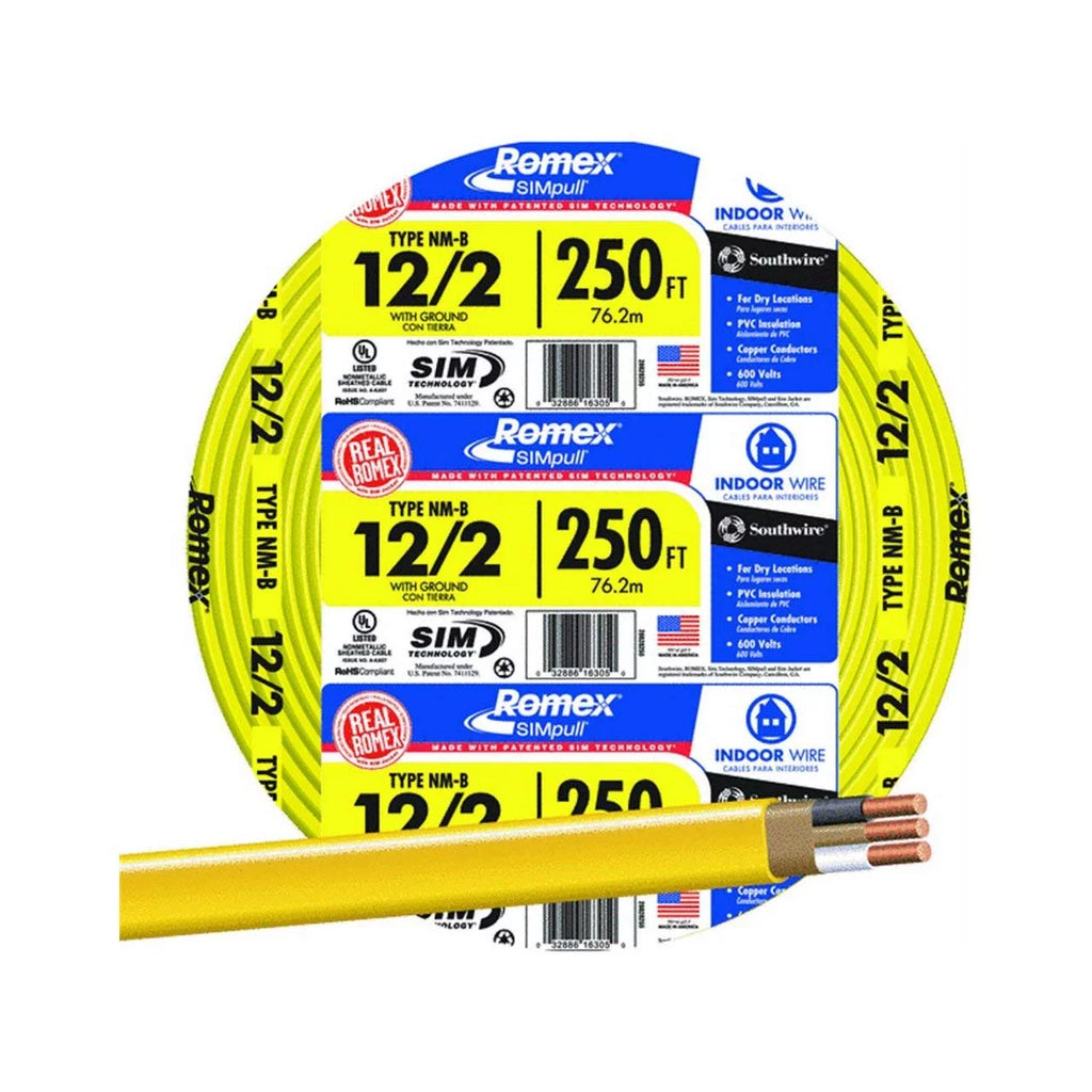 600 Watt Type NM-B Sheathed Wire Cable Y254