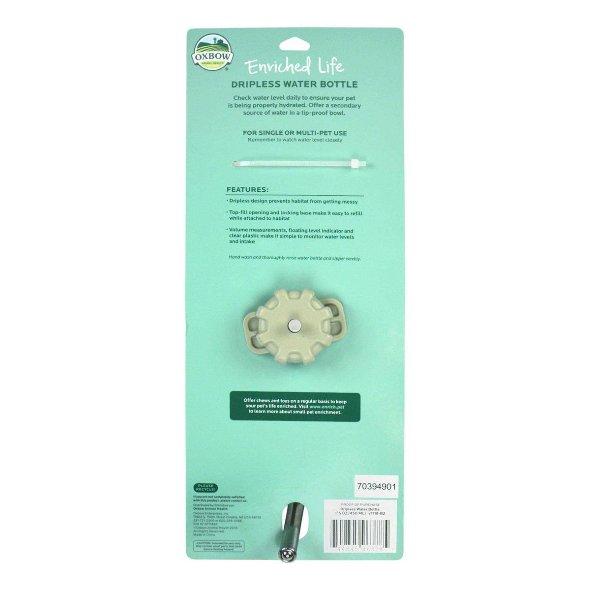 Dripless Water Bottle B89542