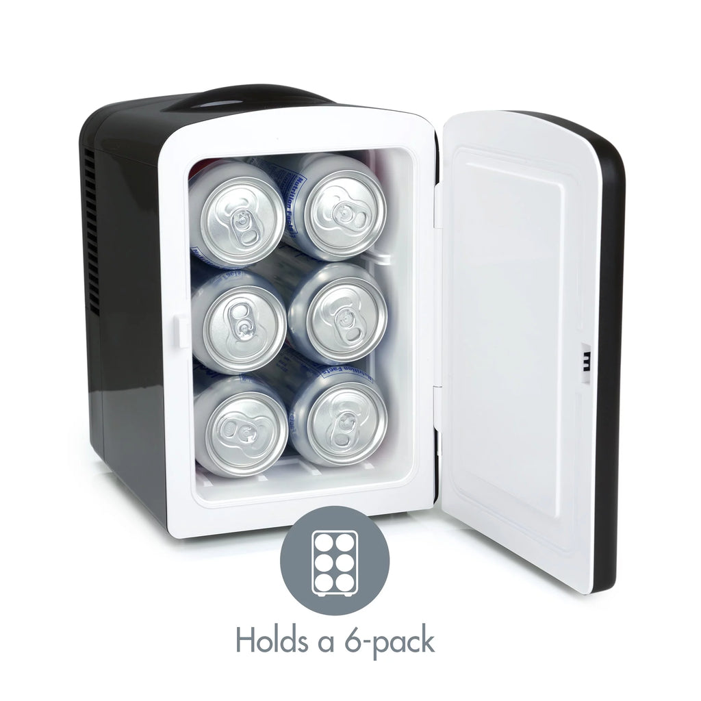 Black 6 Can Mini Fridge O414607