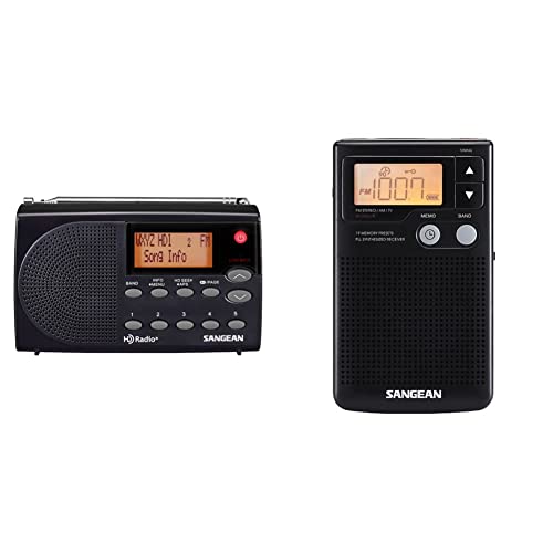 Black Portable HD Radio N744