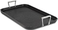 Hard Anodized Aluminum Nonstick Double Burner Grande Grille Pan P827226