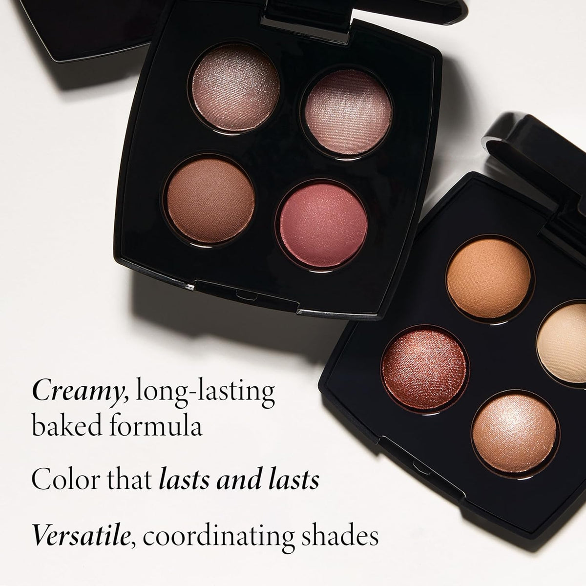 Baked Powder Foundation, Medium + Baked Eyeshadow Quad T863957