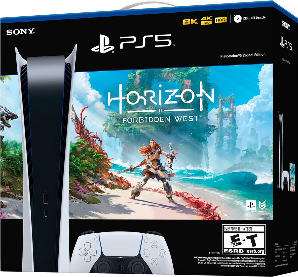 Playstation 5 Digital Edition Console with 825GB SSD G87544