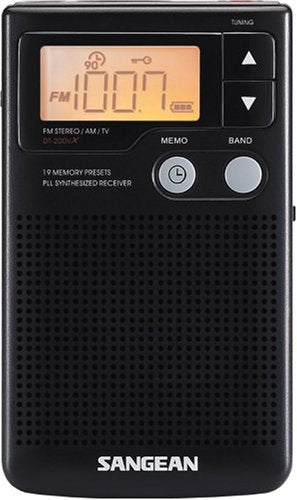 Black Portable HD Radio N744