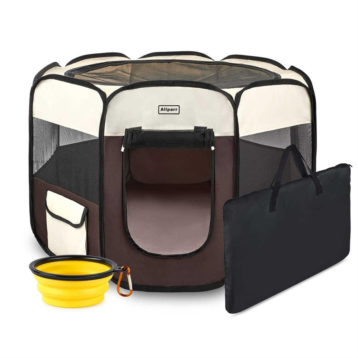 Portable Pet Playpen Foldable Exercise Pen R2837