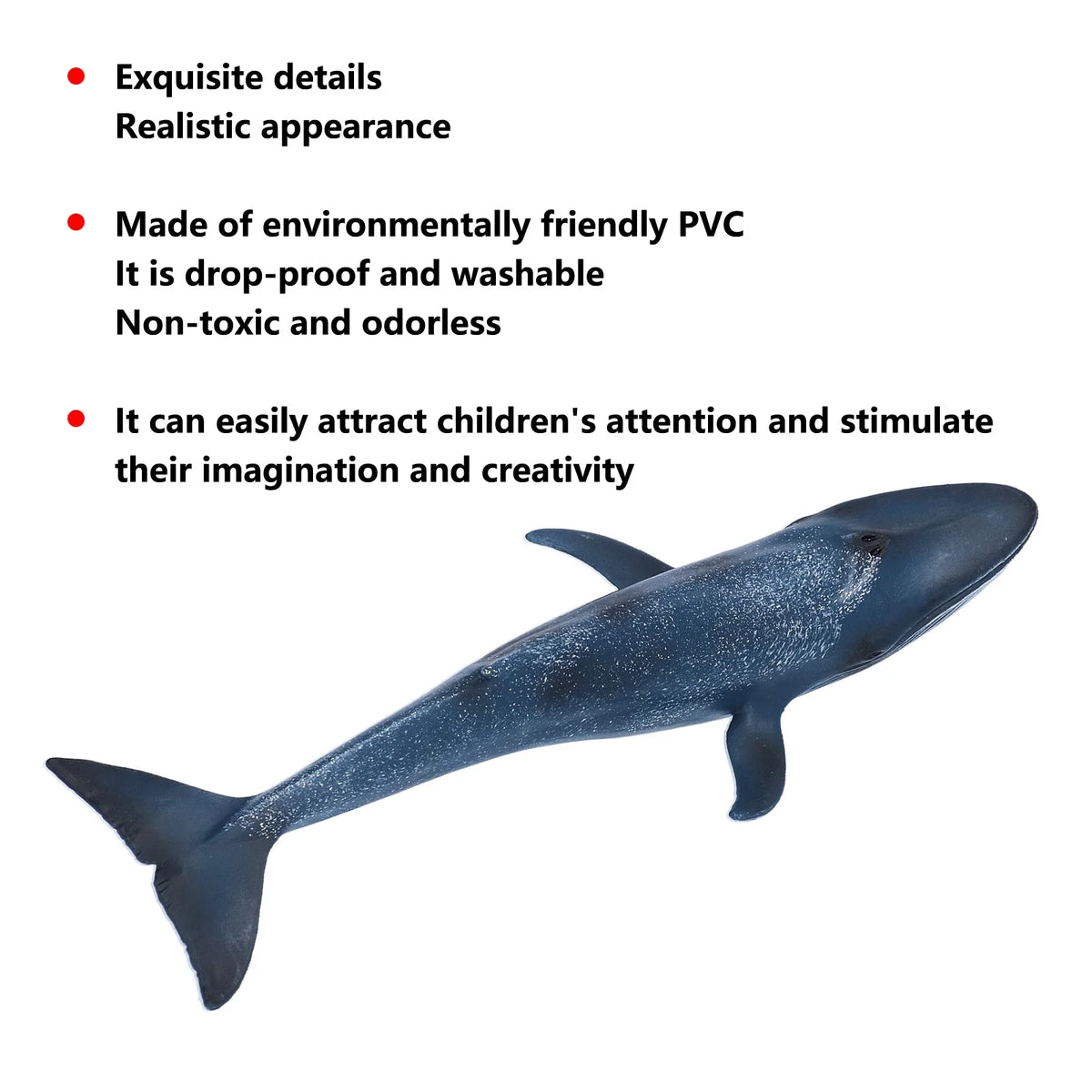 Blue Whale Ocean Animal Figurine Toy Set N51292