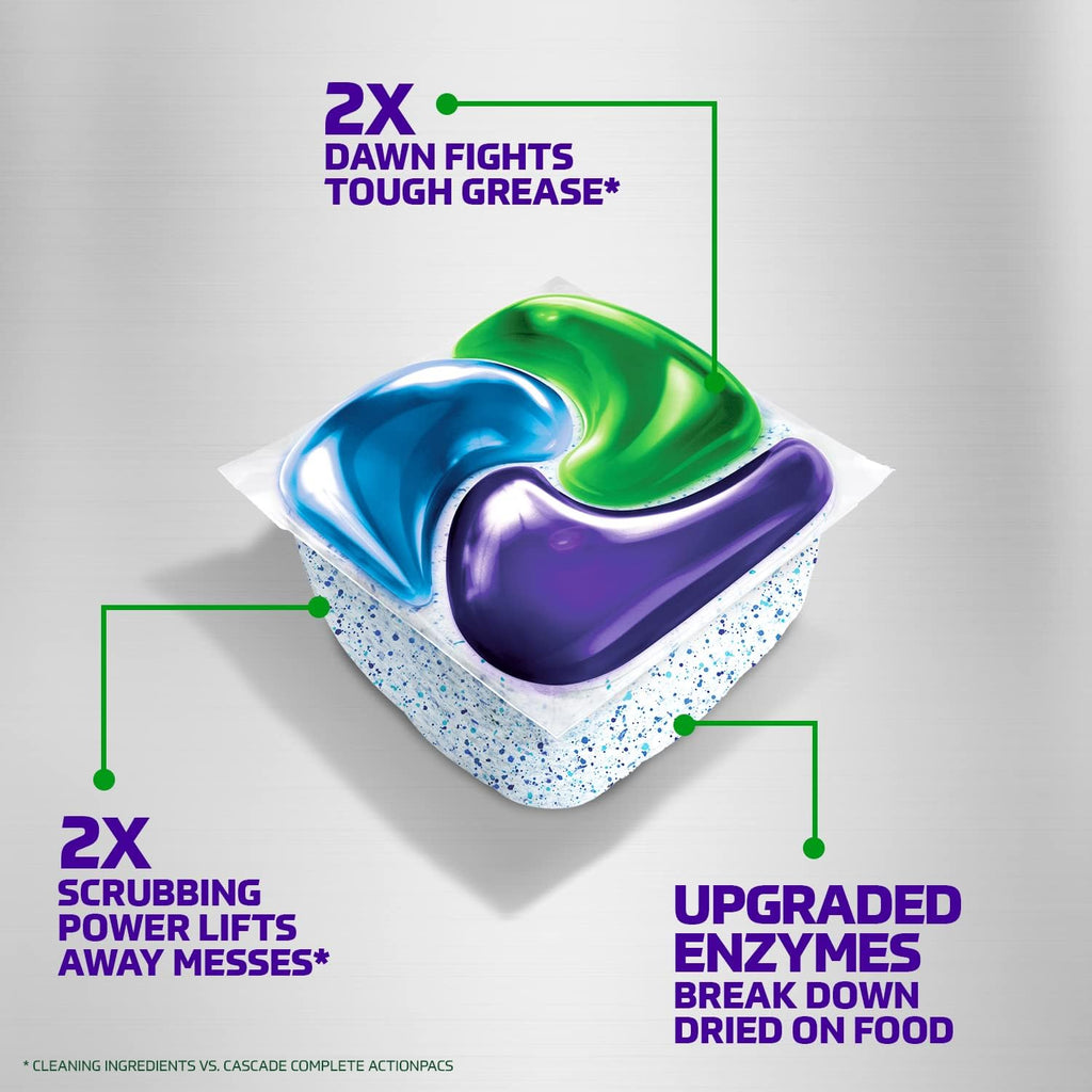 52 Count Dishwasher Detergent Pods Z7779