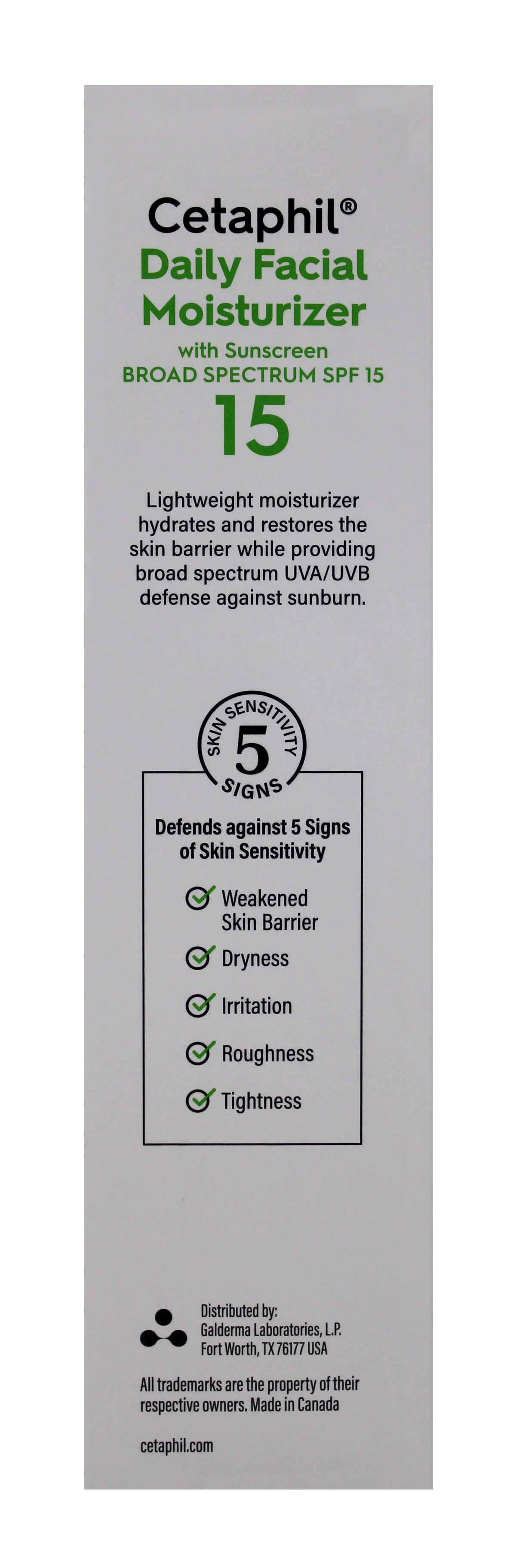 Daily Facial Moisturizer SPF 15 4 oz (Pack of 2) O431