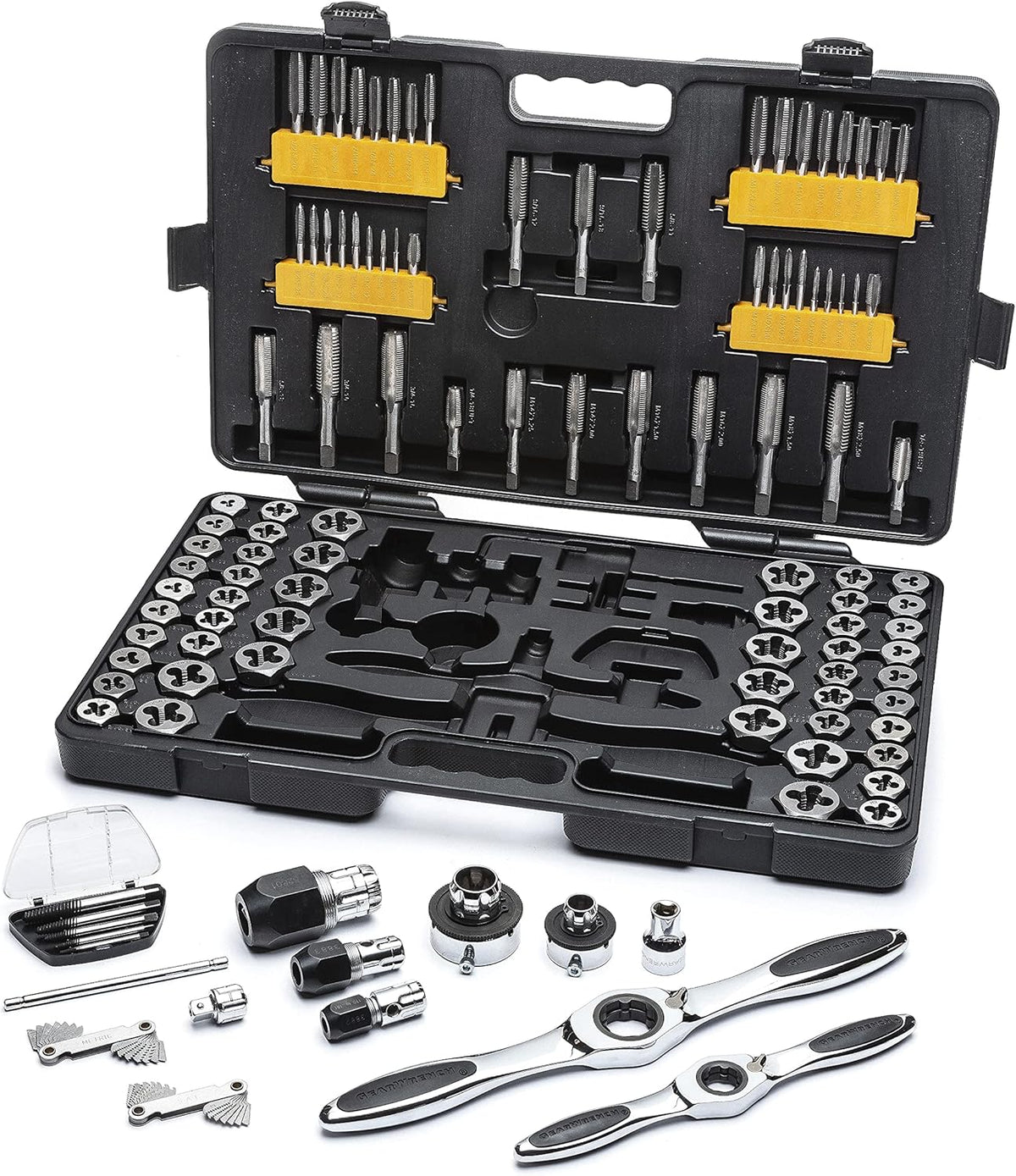 114 Piece Ratcheting Tap and Die Set G654616